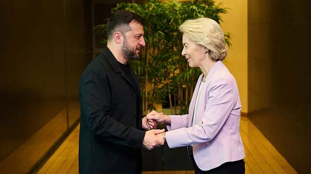 Von der Leyen: Ukraina merr 3.2 miliard&euml; euro nga kredia