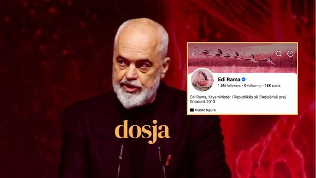 Revolucioni i Flamingove/ Rama p&euml;rdit&euml;son imazhin n&euml; Facebook,
