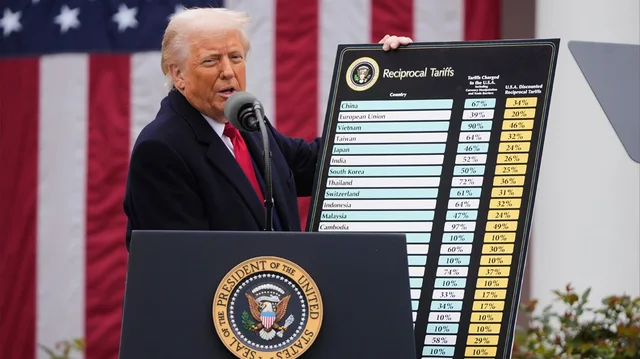 Trump k&euml;rc&euml;non s&euml;rish me tarifa 100% n&euml;se vendet evropiane