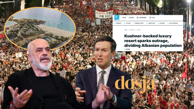 France 24 p&euml;r protestat: Resorti luksoz i mb&euml;shtetur nga Kushner