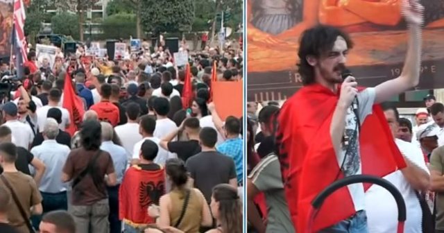 "Dor&euml;heqje"/ Dita e 28-t&euml; e protest&euml;s, nis marshimi i