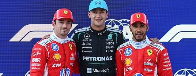 Formula 1/ George Russell merr &lsquo;pole position&rsquo;, para
