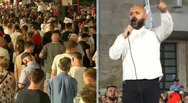 Propozimi p&euml;r Kuvendin Komb&euml;tar, protestuesi para kryeministris&euml;: