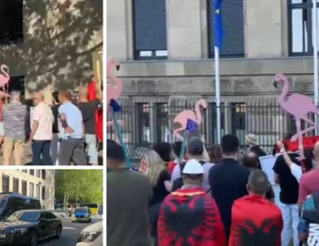 "Anullo ligjin"/ Kryeministri Rama pritet me protesta edhe n&euml;