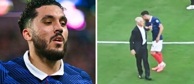 Rayan Cherki injoron trajnerin Deschamps pas Francë-Suedi: gjesti u kap