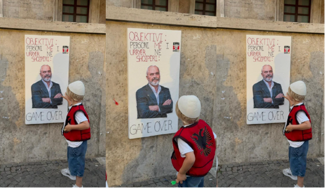"Game Over"/ Protestuesit i japin Edi Ram&euml;s