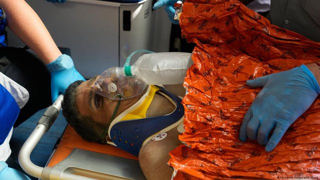 T&euml;rmeti n&euml; Venezuel&euml;/ Nj&euml; person shp&euml;tohet mrekullisht