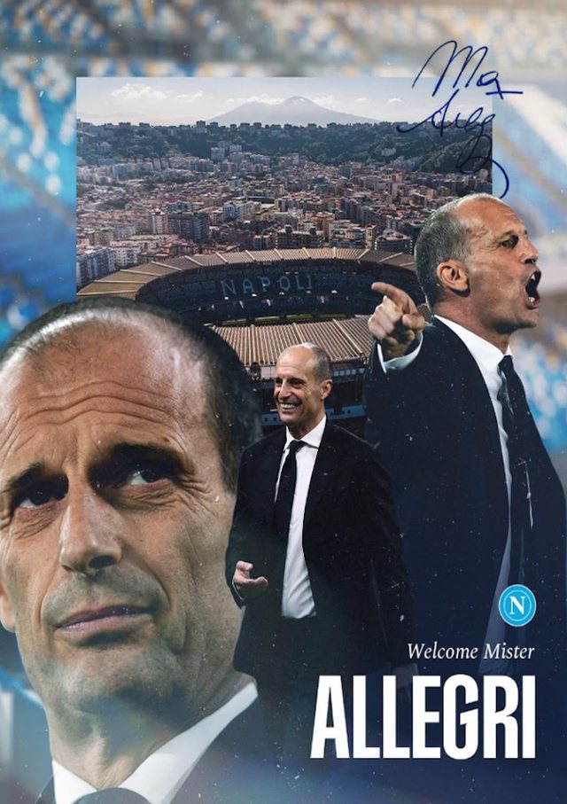 Esht&euml; zyrtare, Allegri &euml;sht&euml; trajneri i ri i Napolit!