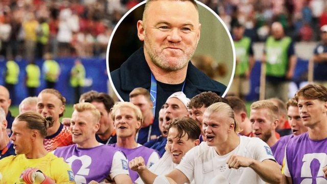 Basti viral i Wayne Rooney: Brazil-Norvegji nuk luhet vet&euml;m n&euml; Nju
