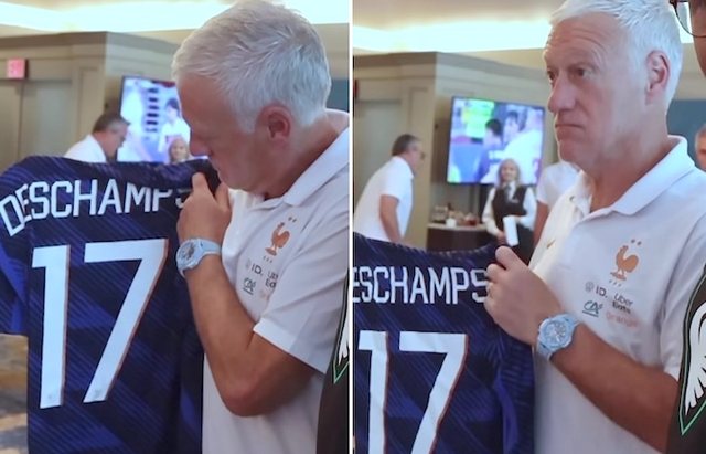 Didier Deschamps merr dhurat&euml; nj&euml; fanel&euml; me numrin rekord t&euml;