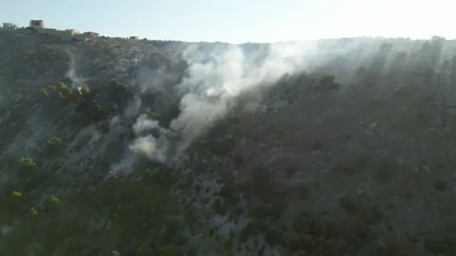 Nis p&euml;rballja me zjarret e ver&euml;s/ Pas zjarrit n&euml; malin
