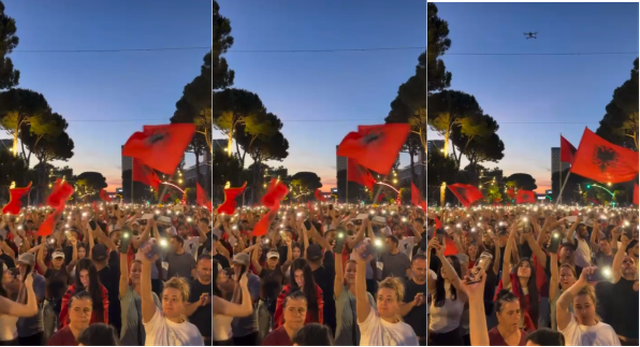VIDEO/ Momenti kur kryeministria ndri&ccedil;ohet nga blicat, protestuesit