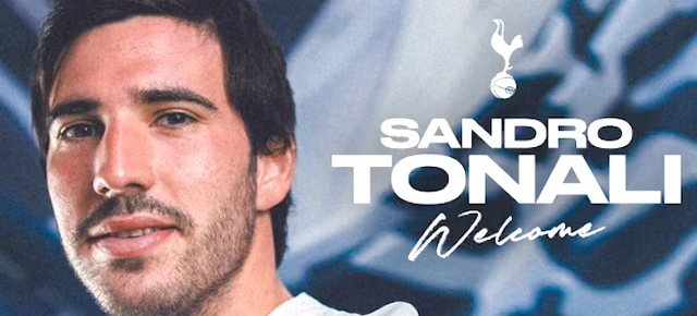 Tonali i bashkohet Tottenhamit, është zyrtare. Trajneri De Zerbi: