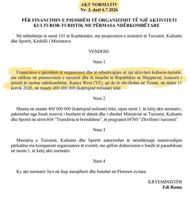 Nga asnj&euml; qindark&euml; n&euml; 4 mln euro/ Si g&euml;njeu qeveria p&euml;r