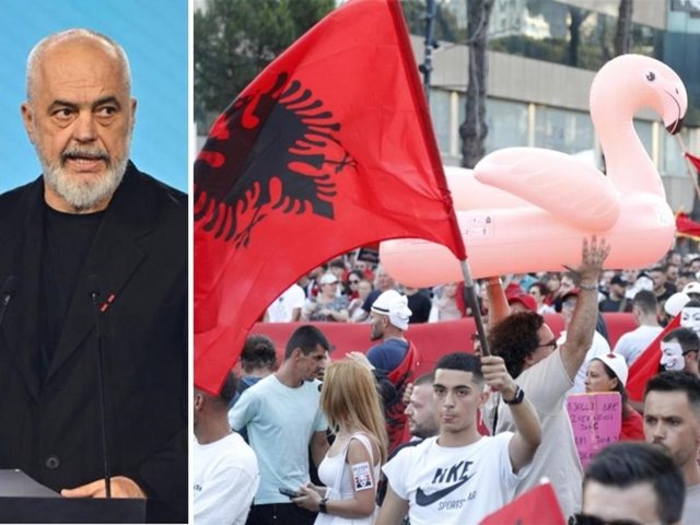 "Nuk kam frik&euml; nga turma"/ Protestat masive n&euml; vend, Rama