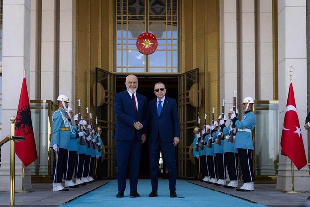 FOTO/ Rama n&euml; Ankara, takim me Presidentin Rexhep Tayyip Erdogan, n&euml;
