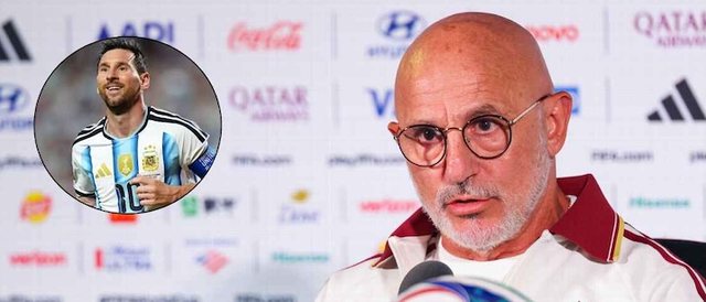De la Fuente ishte i mahnitur nga Leo Messi: "Ai duket sikur