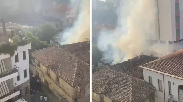 PAMJE/ Bie zjarr n&euml; nj&euml;&nbsp;godin&euml; banimi&nbsp;ku