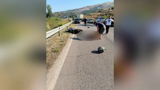Aksident i r&euml;nd&euml; n&euml; aksin Gjirokast&euml;r-Tepelen&euml;/