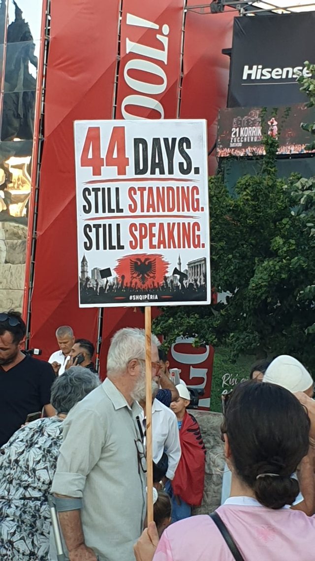 FOTOGALERIA/ Pankartat epike në protestë: Katër ditë