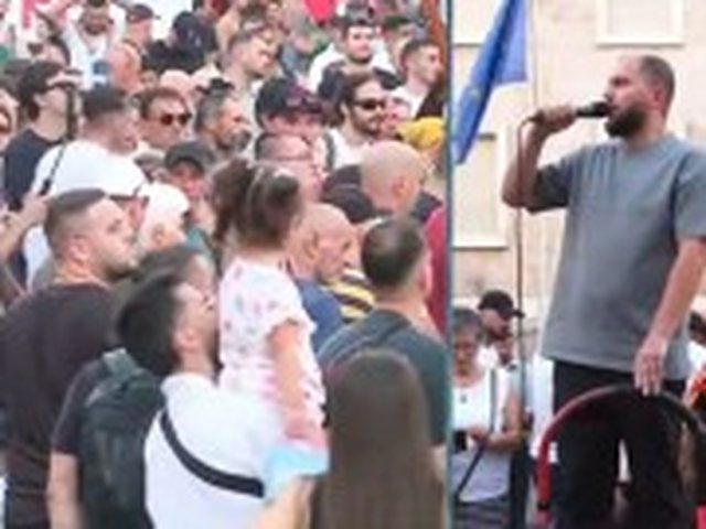 Dita e 47-t&euml; e protest&euml;s/ Qytetar&euml;t zbresin s&euml;rish n&euml;