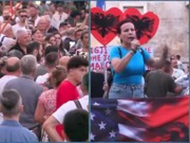 Dita e 49-t&euml; e protest&euml;s/ Qytetar&euml;t zbresin s&euml;rish n&euml;