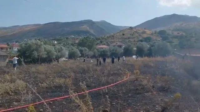Bie zjarr n&euml;&nbsp;Lazarat/ Era e fort&euml; favorizon flak&euml;t dhe