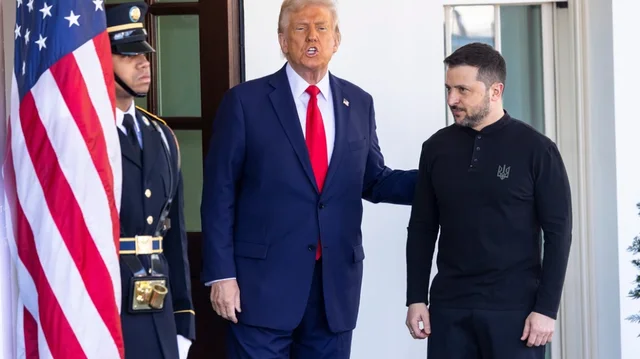 Donald Trump dhe Zelenskyy pritet t&euml; takohen n&euml; Uashington jav&euml;n