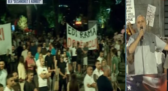 Potesta qytetare n&euml; Tiran&euml;/ Protestuesi: Ishim dikur kund&euml;r
