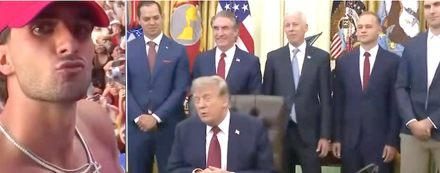 Ferran Torres vlerësohet nga Presidenti Trump, për kapelen e tij