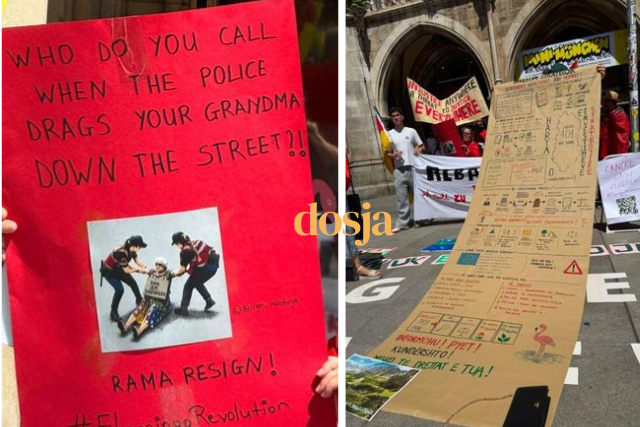 "Rama jepe dor&euml;heqjen"/ Protesta zhvendoset n&euml;&nbsp;Mynih,