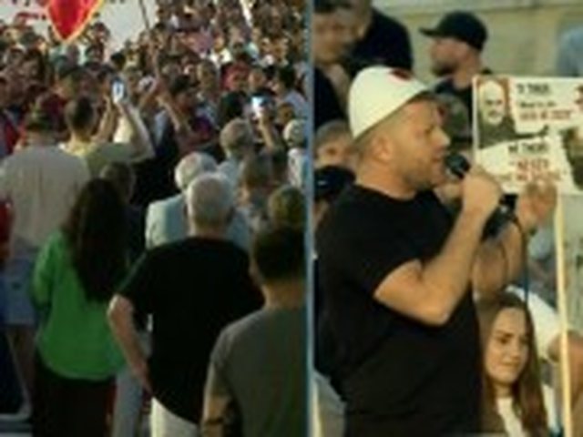 Protesta kund&euml;r qeveris&euml;/ Qytetari: Nuk do ikim nga&nbsp;sheshi derisa