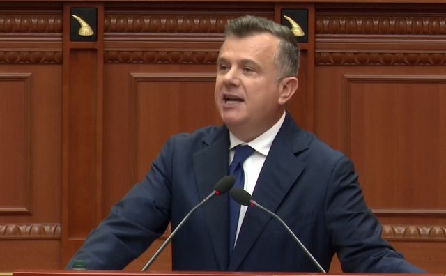 Jasht&euml; protest&euml;, brenda Kuvend/ Nis seanca plenare, n&euml; rend dite