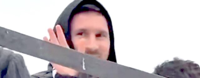Edhe pse k&euml;rkon t&euml; fshihet, Leo Messi &ldquo;u kap&rdquo; n&euml;