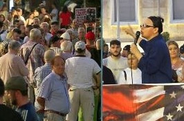 Protesta qytetare n&euml; Tiran&euml;/ Protestuesja: Ky do t&euml; jet&euml;