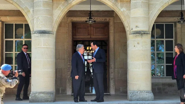 Takimi mes presidentit t&euml; Qipros dhe Sekretarit t&euml;