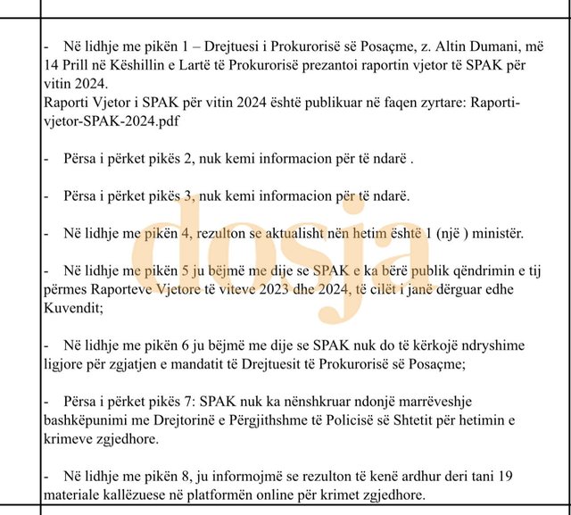 SPAK e konfirmon: Një ministër i qeverisë Rama është