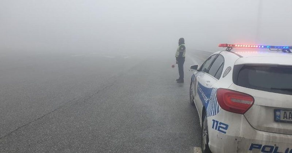 Mjegull në Rrugën e Kombit  Policia Rrugore apel shoferëve
