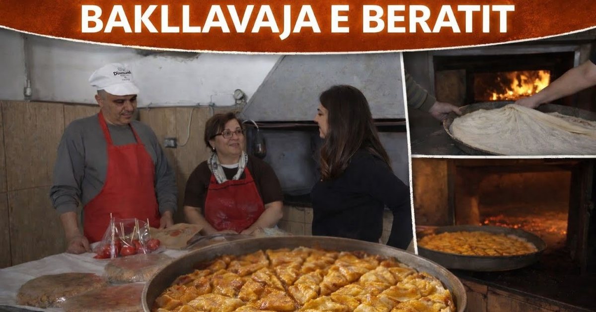 Bakllava dhe kujtime  Një udhëtim në kohë  nga furra e Beratit
