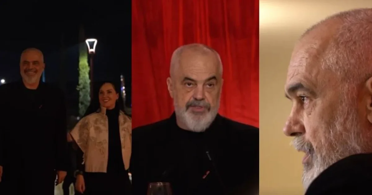 Rama ndan video nga darka e fundvitit me Trupin Diplomatik  Krenar për Shqipërinë