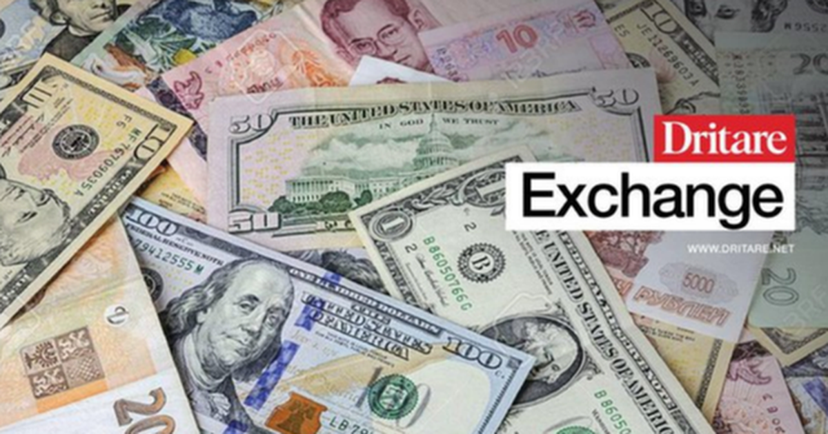 Këmbimi valutor 30 janar  Me sa blihen e shiten dollari dhe euro 