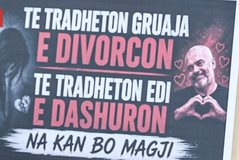 Rama p&euml;r protest&euml;n: Aq sa m&euml; zhg&euml;njejn&euml; fjalimet, aq