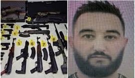 Arsenali i armëve në zemër të Tiranës. I arrestuari