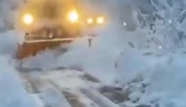 Video/ Dëbora bllokon aksin Qafë Thore–Theth. Rama: Ja si