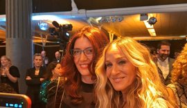 Shkrimtarja shqiptare Ledia Xhoga përkrah yllit të Hollywood-it Sarah