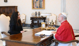 Osmani takon Papa Leonin, k&euml;rkon njohjen e Kosov&euml;s nga Vatikani!