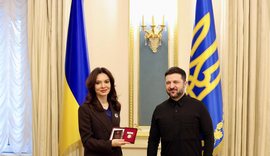 Zelensky dekoron Spiropalin n&euml; Kiev me Urdhrin e Lart&euml; Shtet&euml;ror