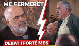 Rama debat me fermerin: Nuk i mbyllim kufijt&euml; p&euml;r ty