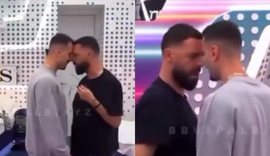 P&euml;rplasje e fort&euml; mes Mirit dhe Mateos, k&euml;ng&euml;tari ngre