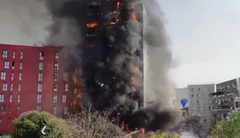 Pamjet/ Zjarri p&euml;rfshin kompleksin pran&euml; spitalit